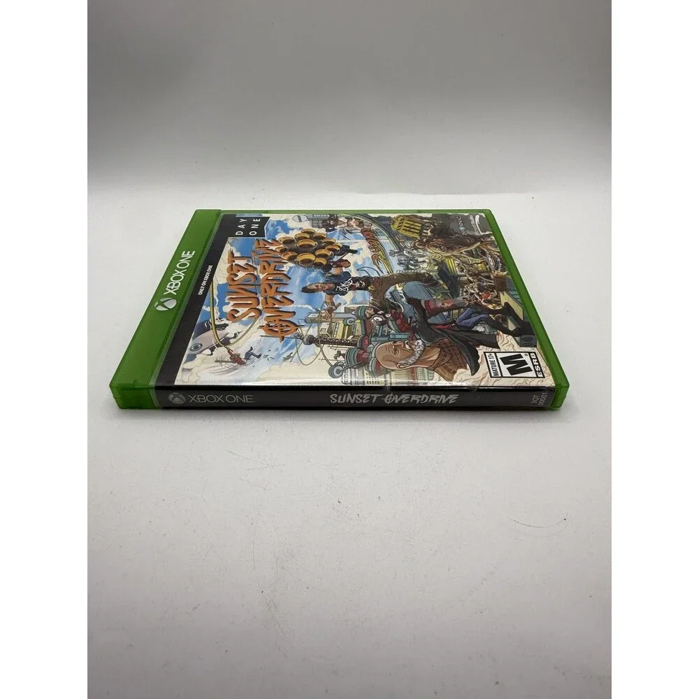 Sunset Overdrive Day One Edition Microsoft Xbox One Game CIB M 2014 Shooter TEST